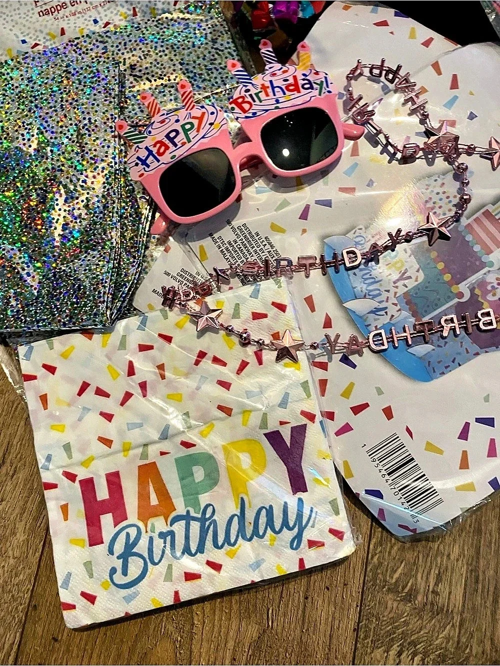 Multicolor Birthday Party Decorations NWT